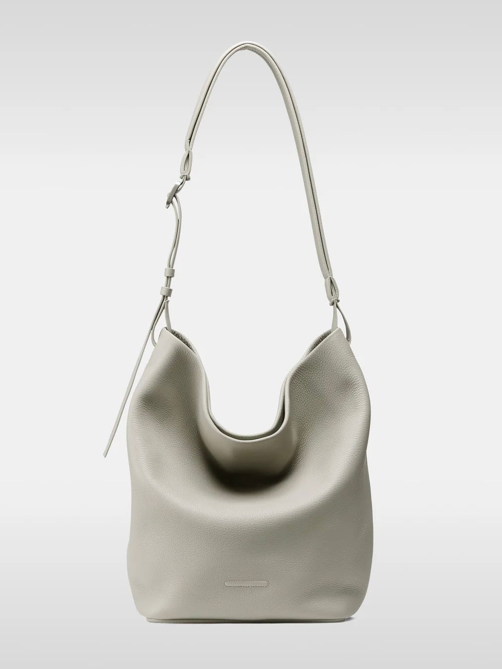 エッセンシャル デイリー レザー ホーボー ミディアム ショルダーバック / ESSENTIAL DAYILY LEATHER HOBO MEDIUM / ホワイトベージュ