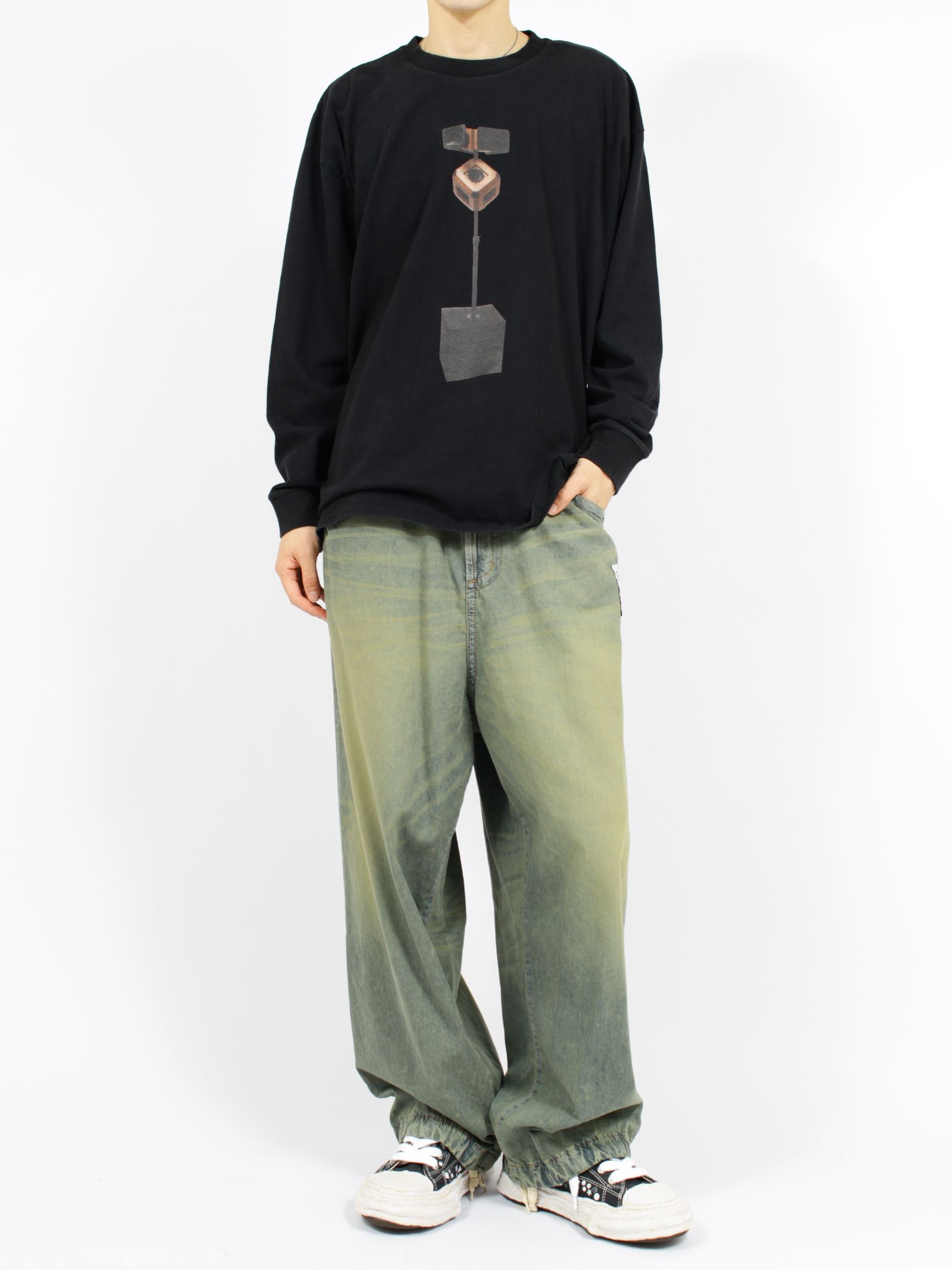 【26SS】グラフィック ロングスリーブ シャツ / GRAPHIC LONG SLEEVE / ブラック