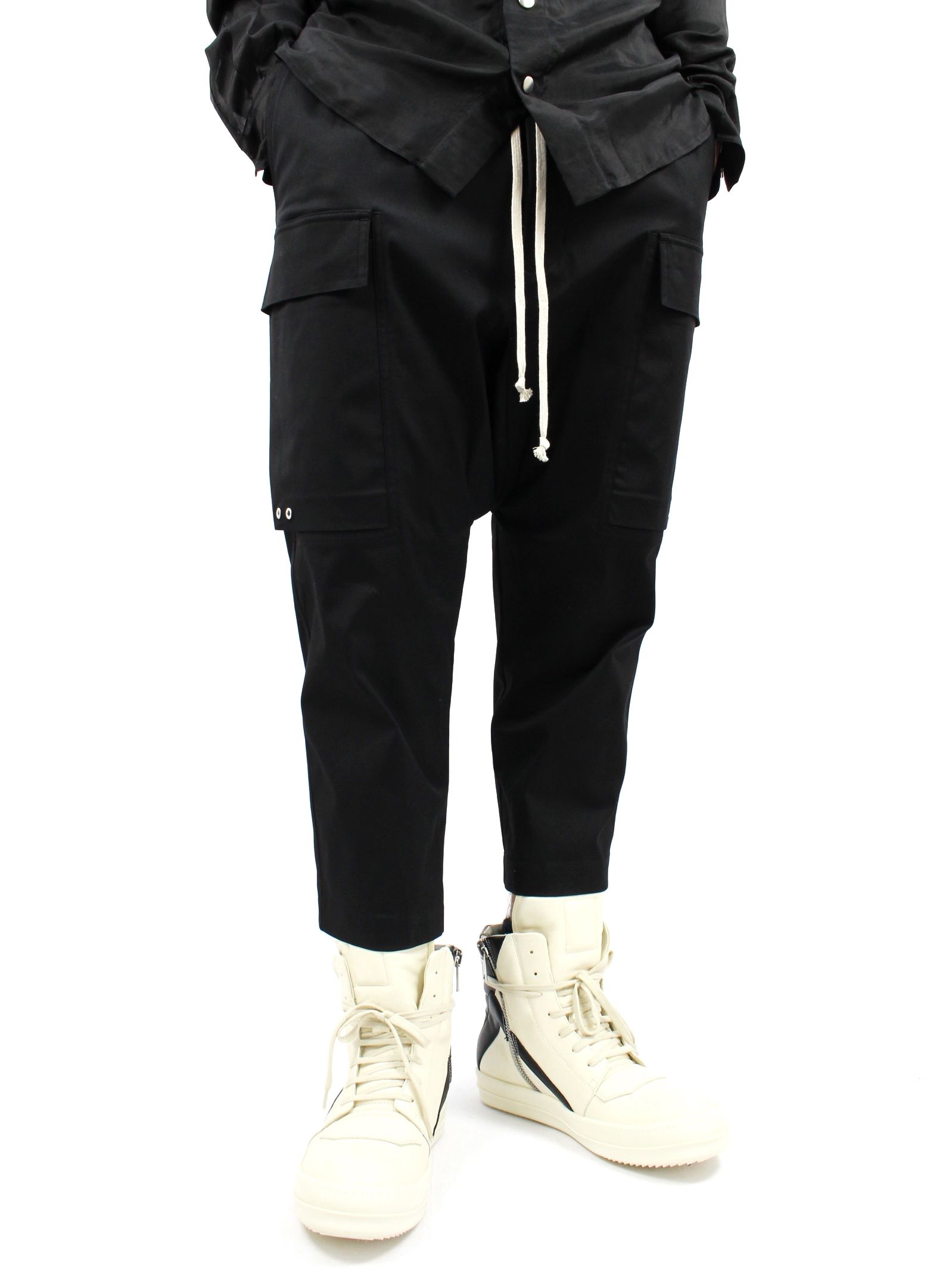 RICK OWENS - 【23SS】カーゴ クロップド パンツ / CARGO CROPPED