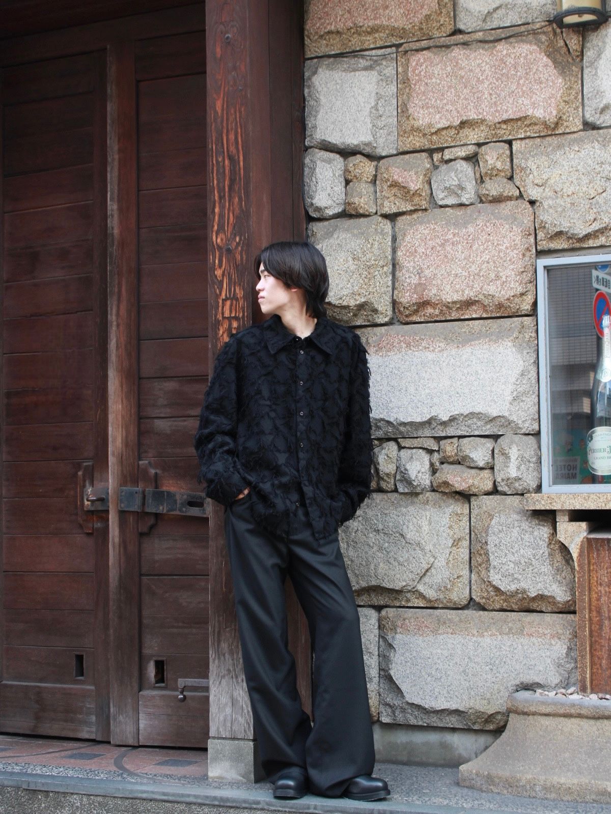 Séfr - 【25AW】ウールツイル ジロ トラウザー スラックス