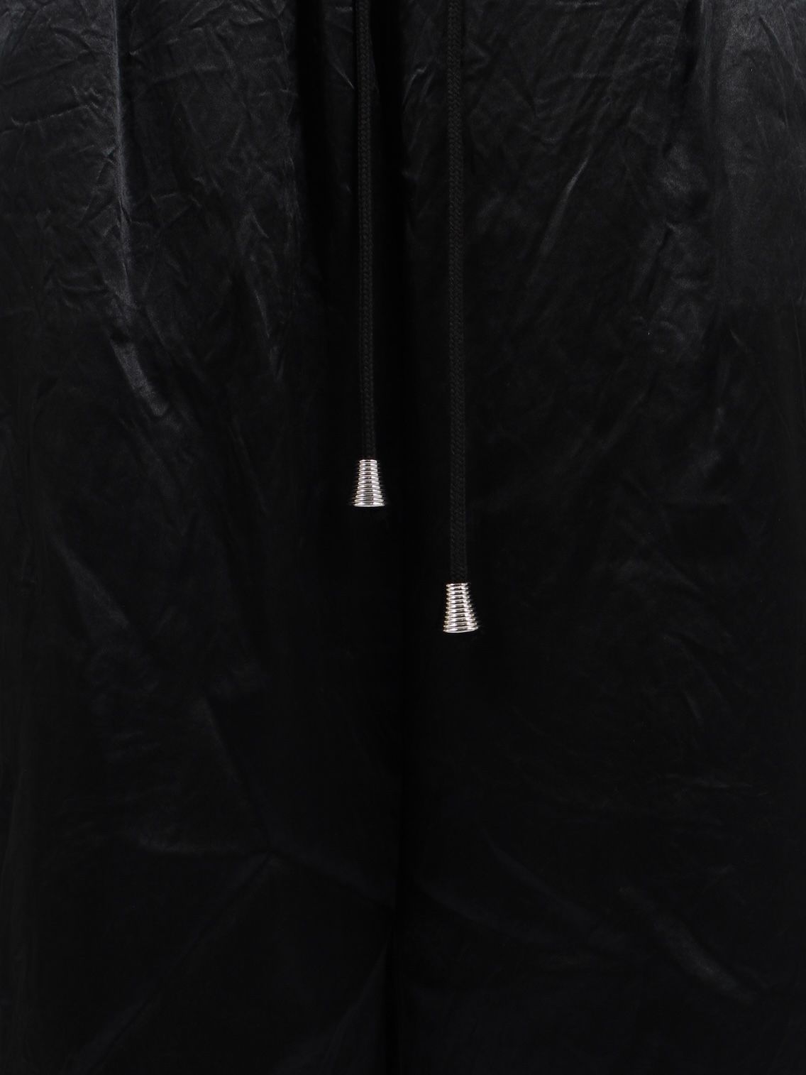【25AW】サテン スーベニア トラウザー パンツ / SATIN SOUVENIR TROUSERS / ブラック