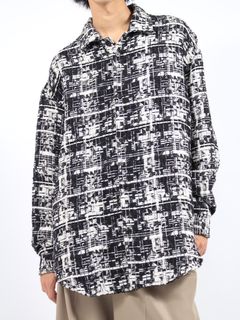 【24AW】コットンツイード ジャケット / COTTON TWEED JACKET / ブラック