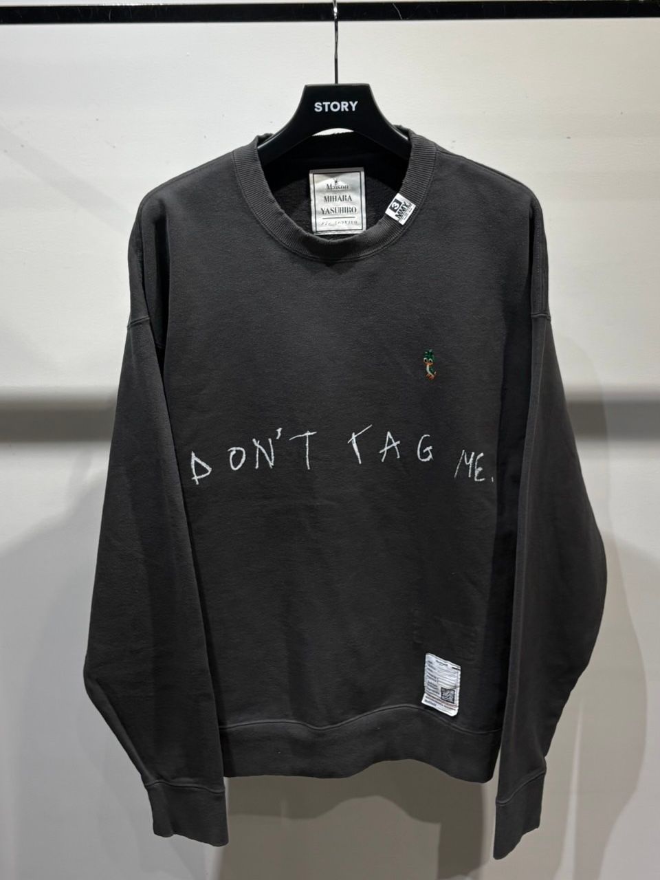 【26AW】 ドント タグミー スウェット プルオーバー / DON'T TAG ME, SWEAT PO / ブラック