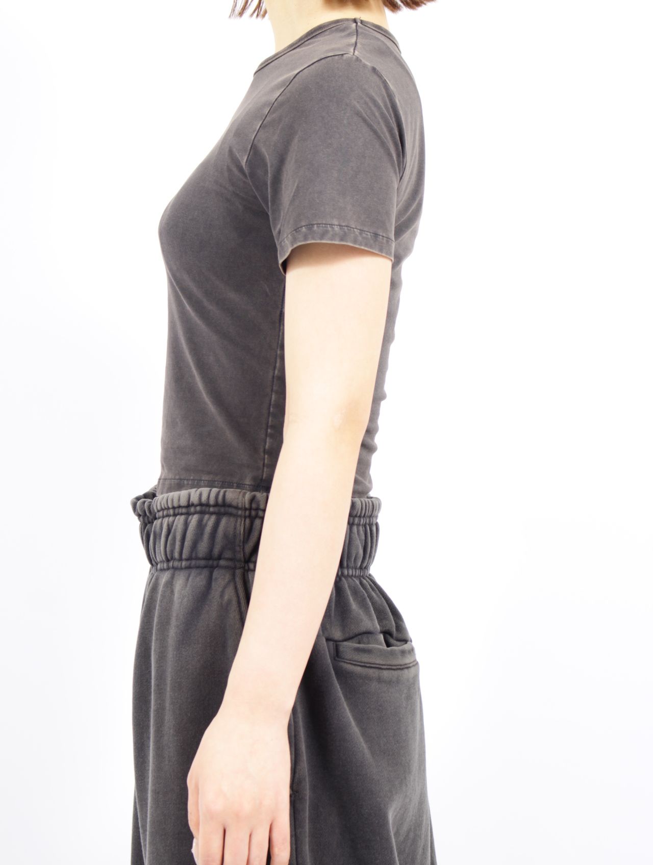 マイクロ Tシャツ / MICRO TEE / WASH BLACK(ウォッシュブラック)