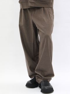 【25AW】ワイド パンツ / WIDE PANTS / ブラウン