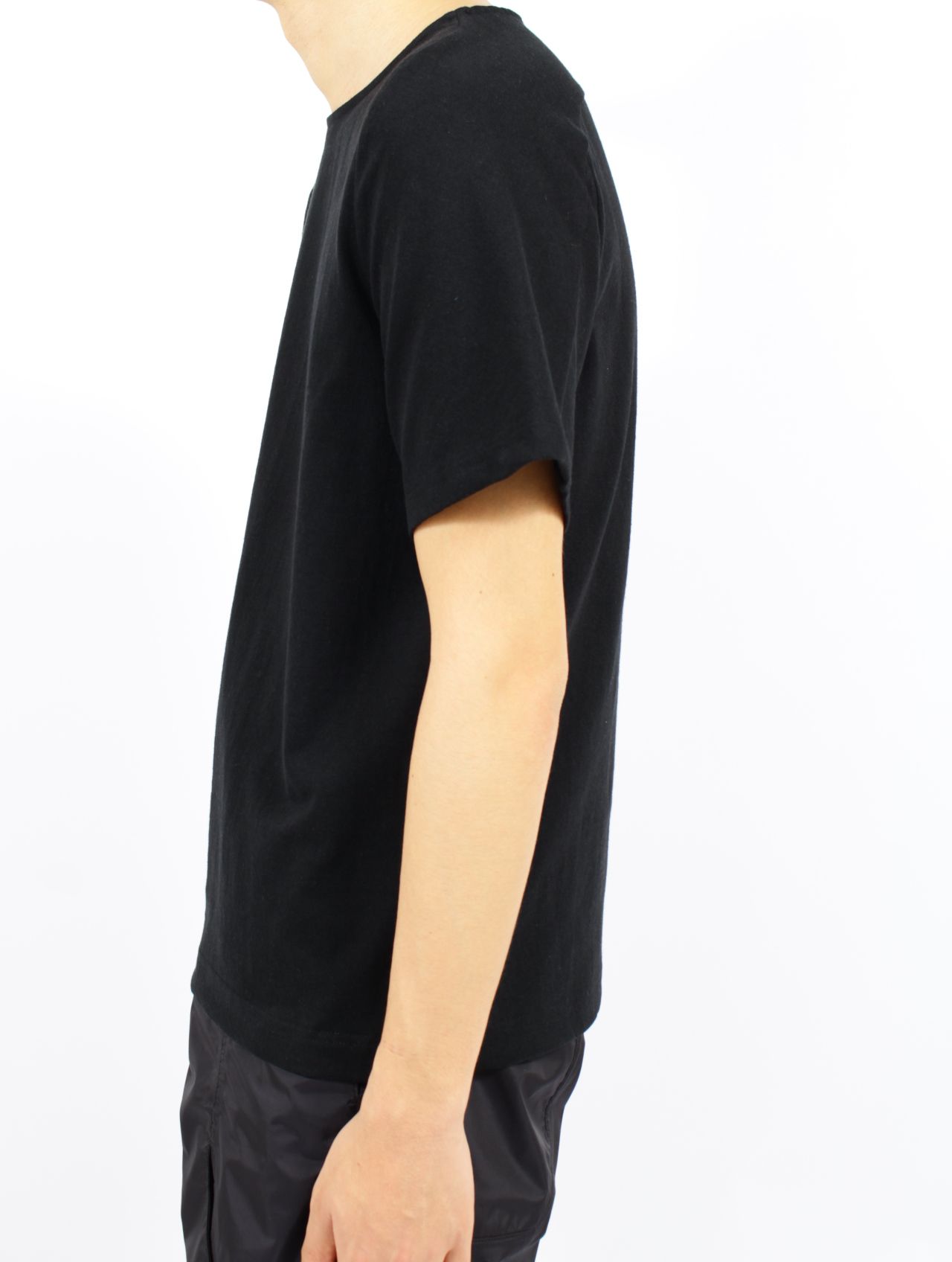 【26SS】ハーフスリーブ Tシャツ 半袖 カットソー / Half Sleeve T-Shirts / ブラック