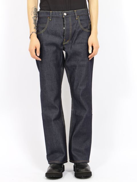 【26AW】スリム フレア デニム パンツ / SLIM FLARE DENIM PANTS -Sharon- / RIGID INDIGO(リジッド インディゴ)