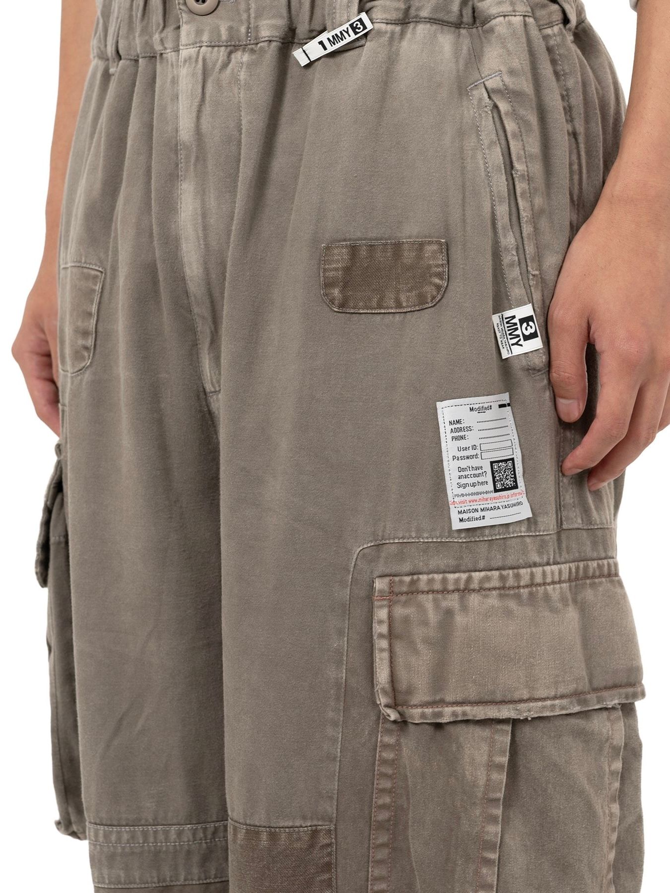 【25AW】リペア カーゴ トラウザー / REPAIR CARGO TROUSER / ライトグレー