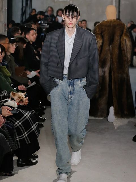 HED MAYNER - 【23AW】プリーツ デニム パンツ / PLEATED DENIM  