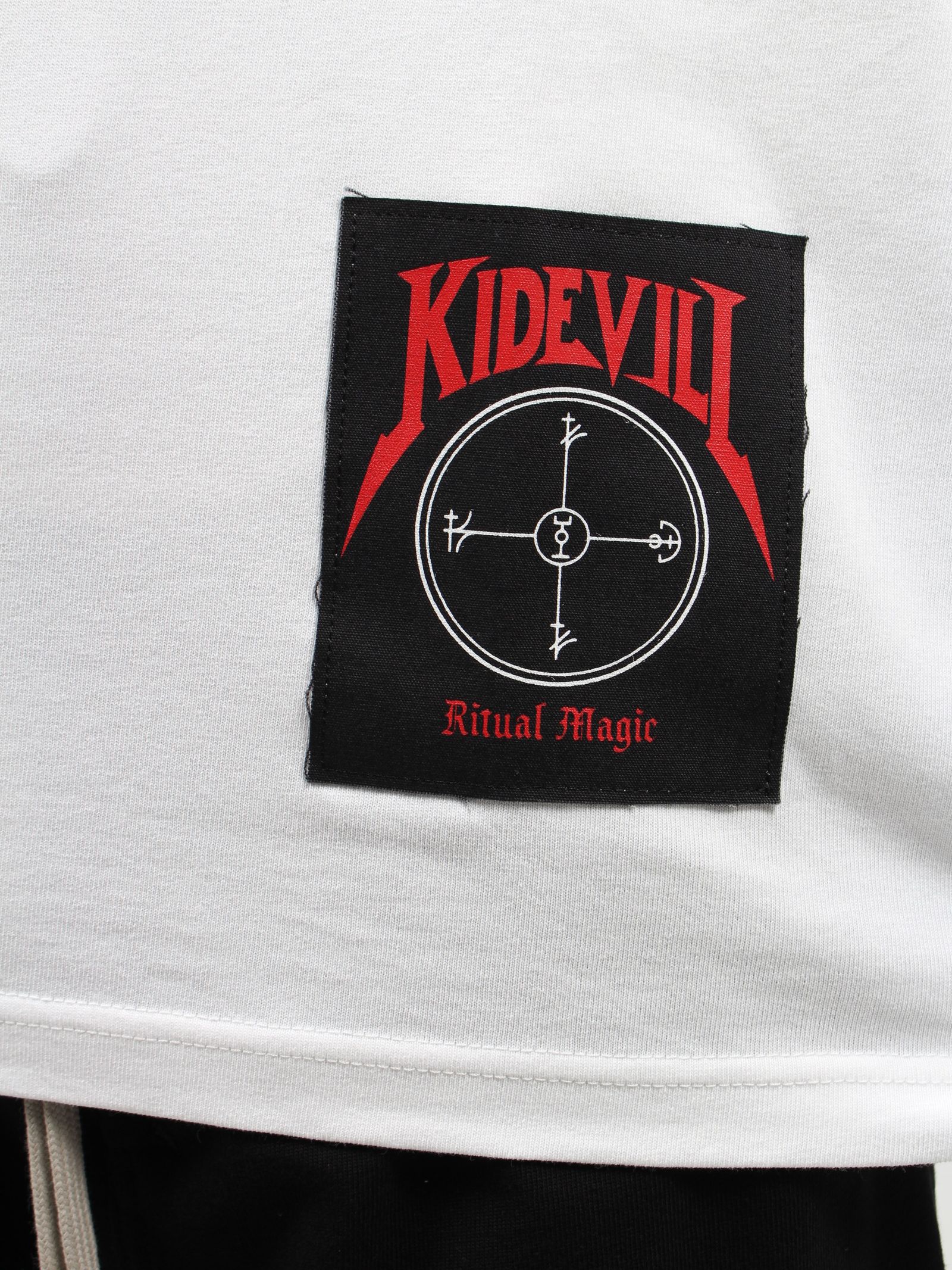 KIDILL - 【24SS】パッチ Tシャツ / PATCH T-SHIRT / ホワイト KIDILL - 【24SS】パッチ Tシャツ / PATCH T-SHIRT / ホワイト