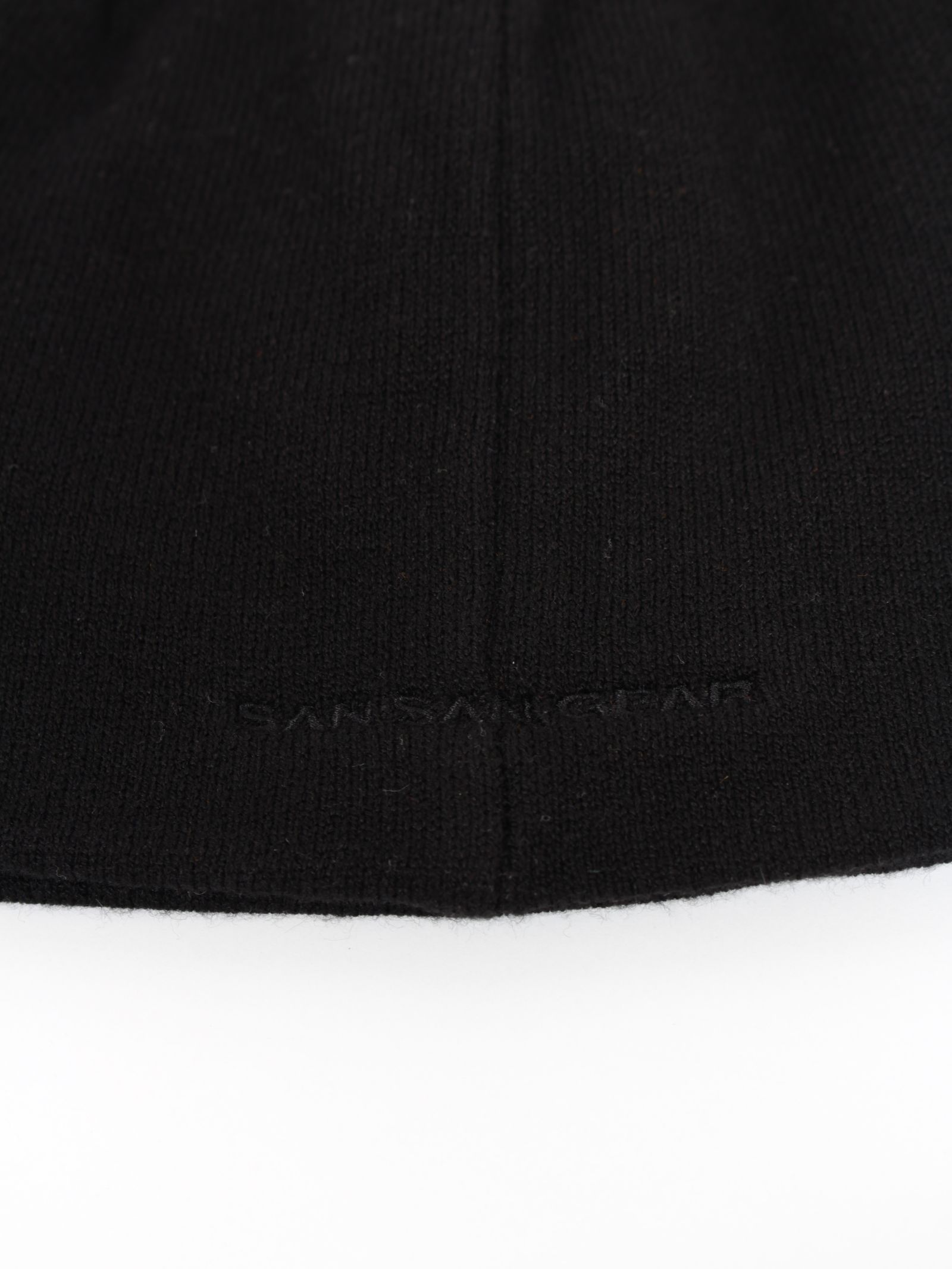 【26SS】 LOGO BEANIE / ロゴビーニー / ブラック