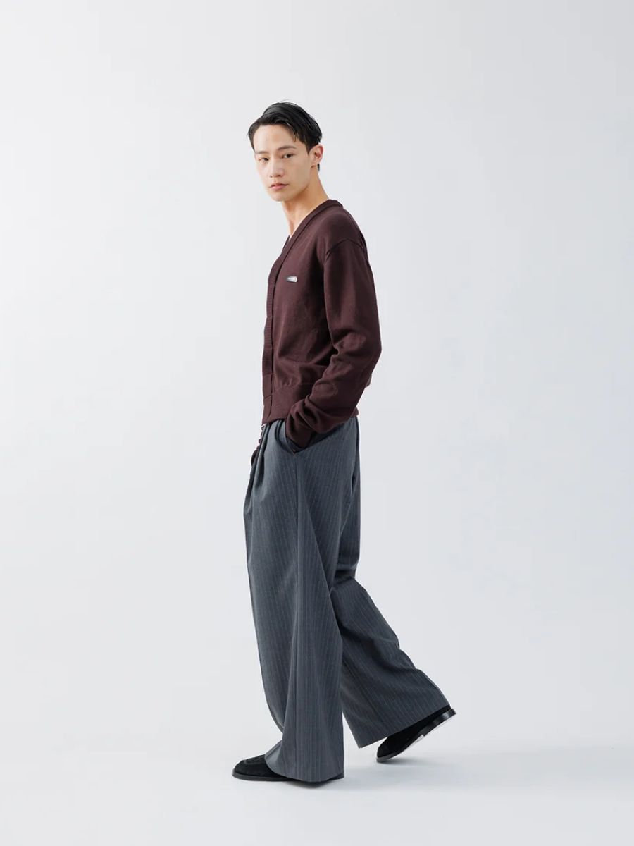 【26AW】コンパクト ライナー カーディガン / COMPACT LINER CARDIGAN .16 / ブラウン
