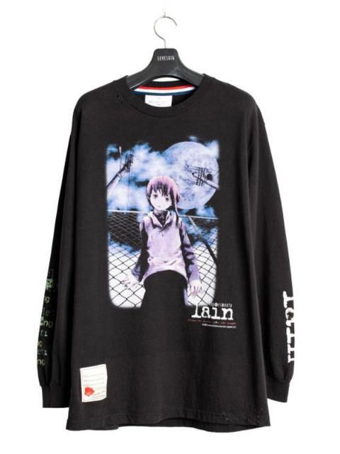 【26AW】セブ VS レインPT-07 ロングスリーブ Tシャツ / SEV VS LAIN PT-07 L/SL TEE / ブラック