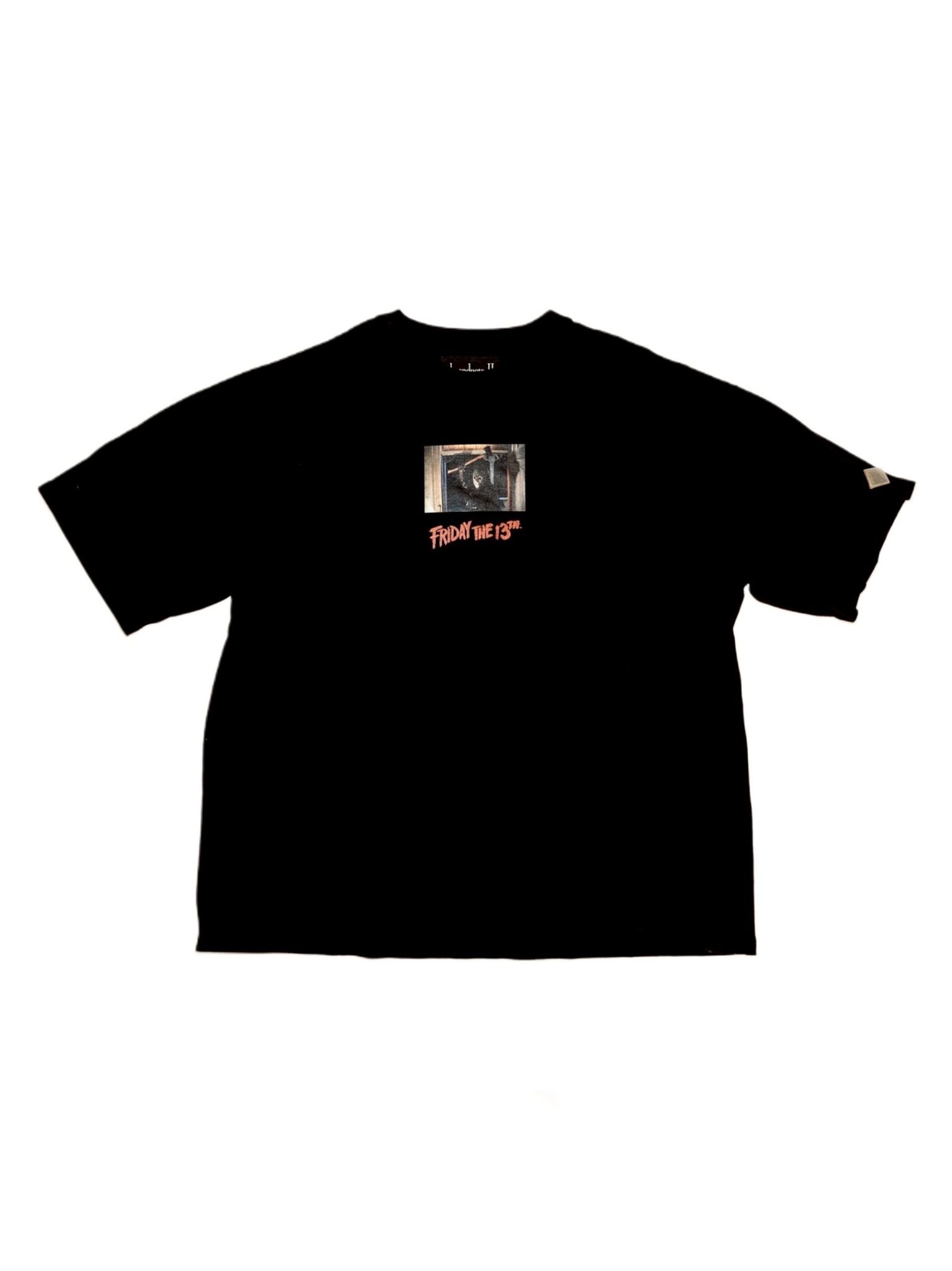 【13日の金曜日コラボ】ムービー シーン Tシャツ / x FRIDAY THE 13TH MOVIE SCENE T-SHIRT / ブラック