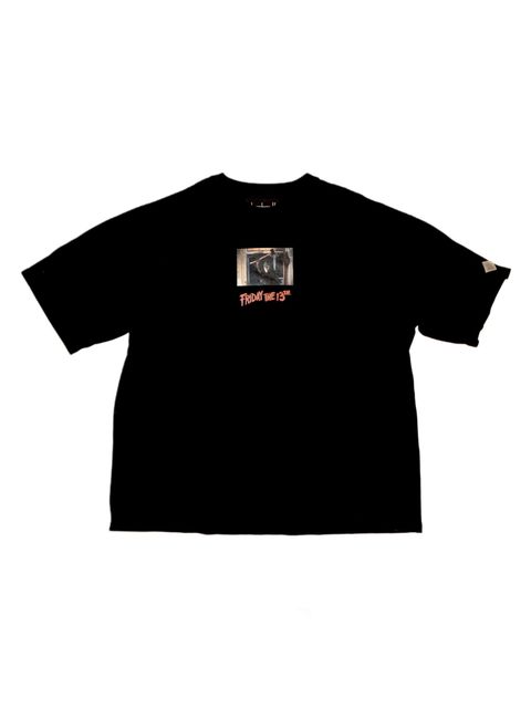 【13日の金曜日コラボ】ムービー シーン Tシャツ / x FRIDAY THE 13TH MOVIE SCENE T-SHIRT / ブラック