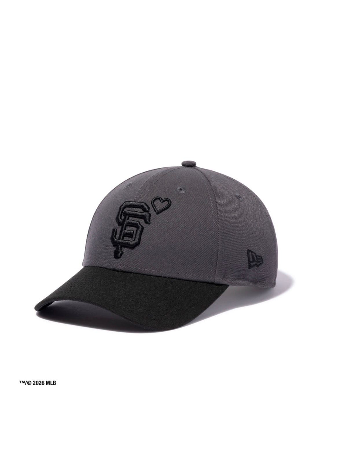 【26SS】ニューエラ コラボ ジャイアンツ キャップ / × NEWERA GIANTS CAP / ブラック×グレー