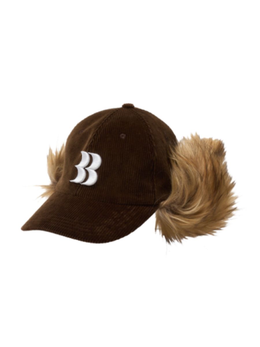 【26AW】コーデュロイ BB ロゴ フライト キャップ / CORDUROY BB LOGO FLIGHT CAP / ブラウン