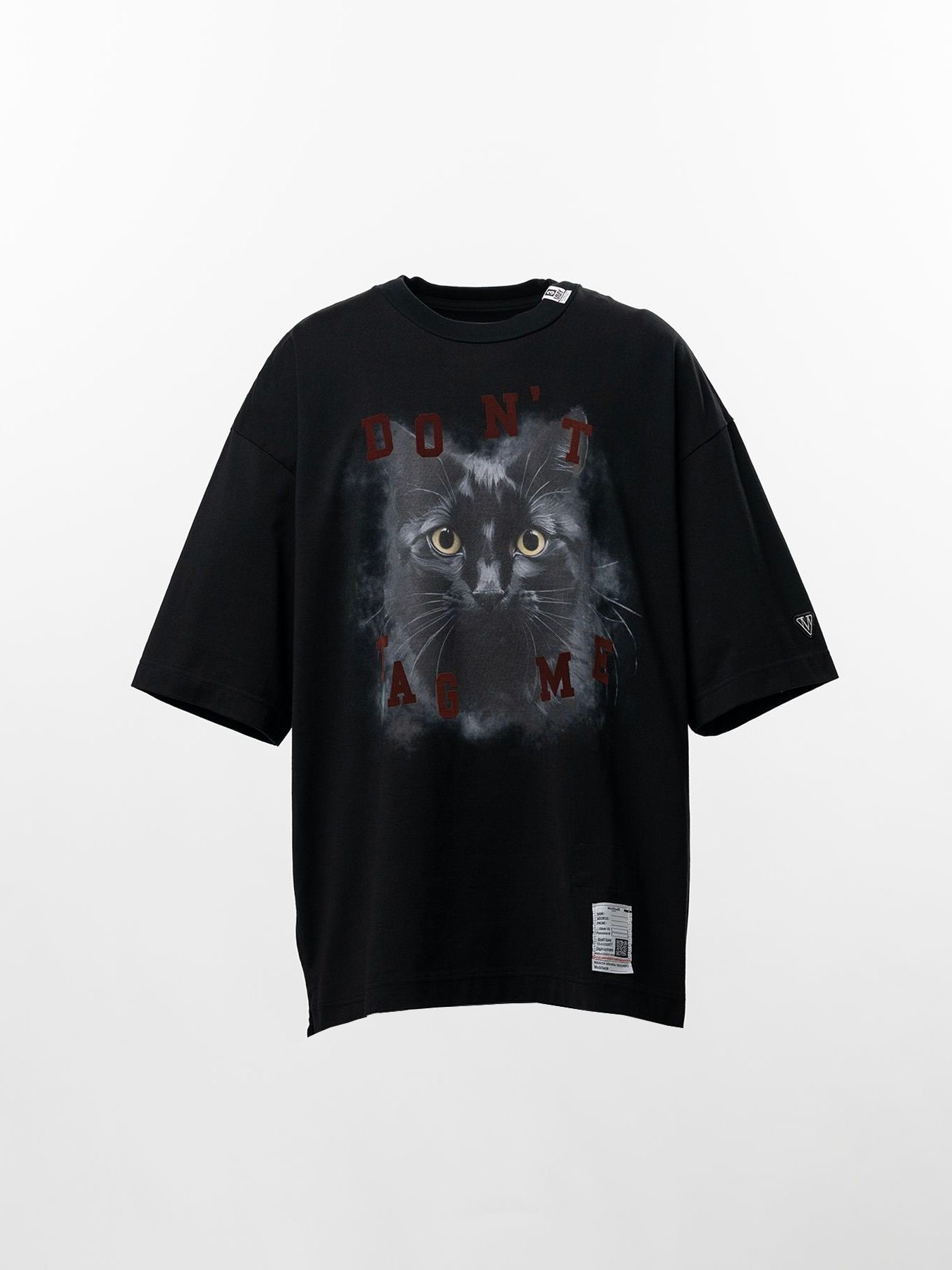 【26AW】キャット プリンテッド Tシャツ / CAT PRINTED TEE / ブラック