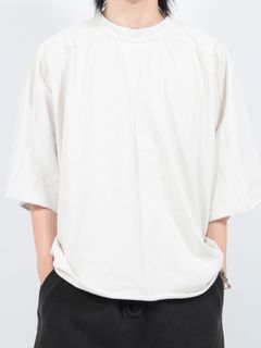 ヘビー ダーツ Tシャツ 半袖 カットソー / HEAVY DART TEE / RICE(ホワイト)
