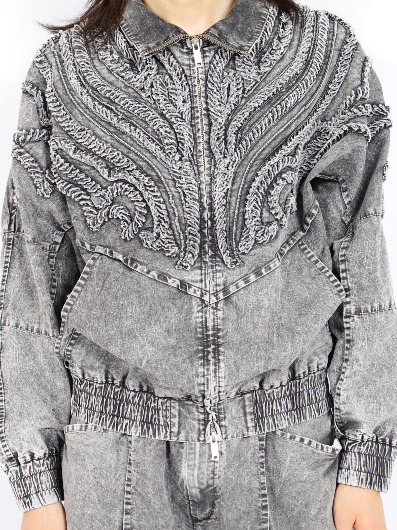 【26AW】ライトウェイト デニム ブルゾン / LIGHTWEIGHT DENIM BLOUSON / ライト グレー