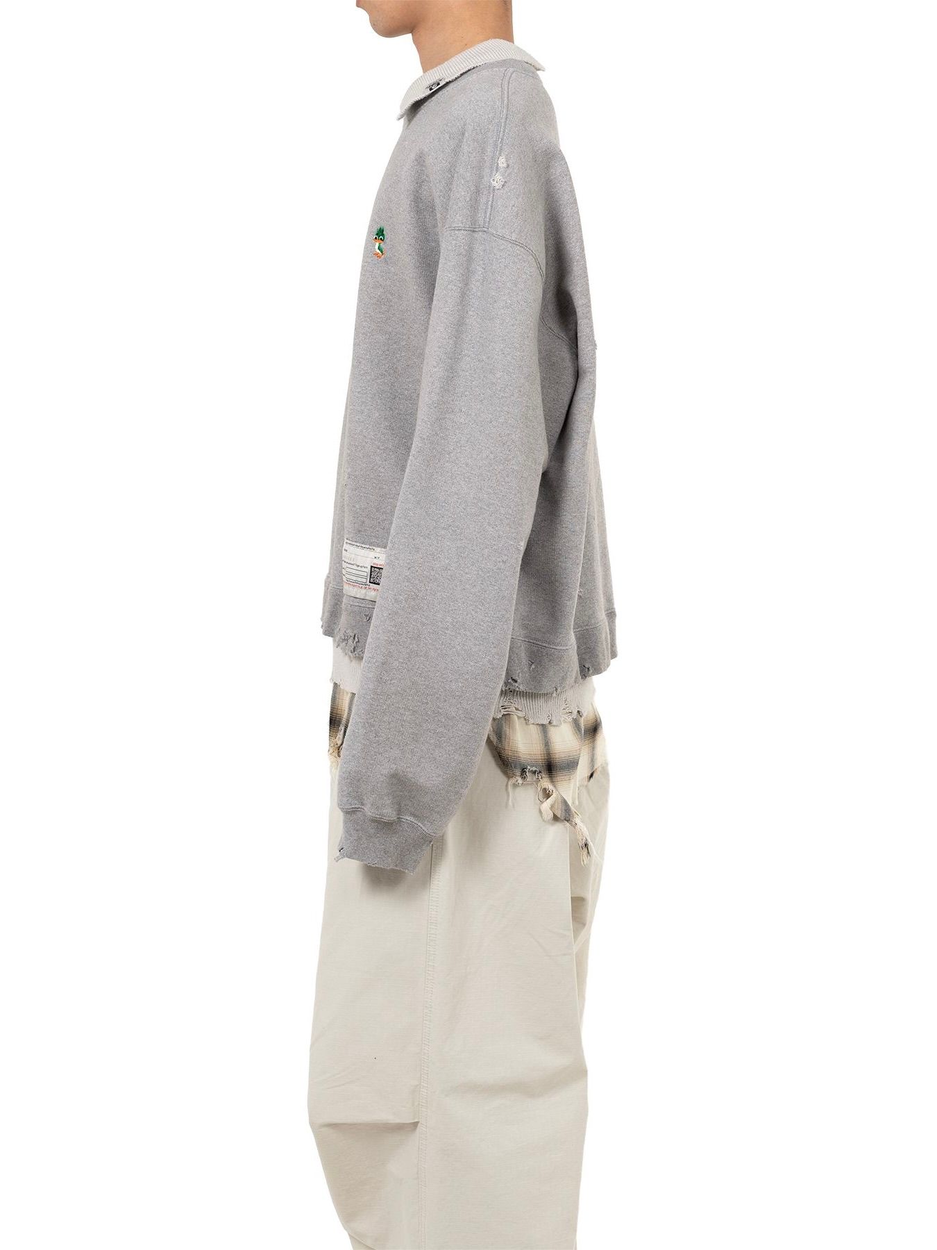 【25AW】トリプル レイヤード プルオーバー / TRIPLE LAYERD PULLOVER / グレー