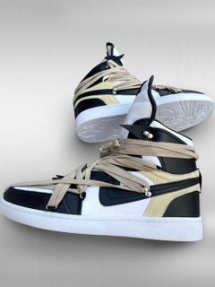 VOGAL 1's SNEAKER ハイカットスニーカー / VOGAL STAND VOGAL 1's / ブラック × ホワイト
