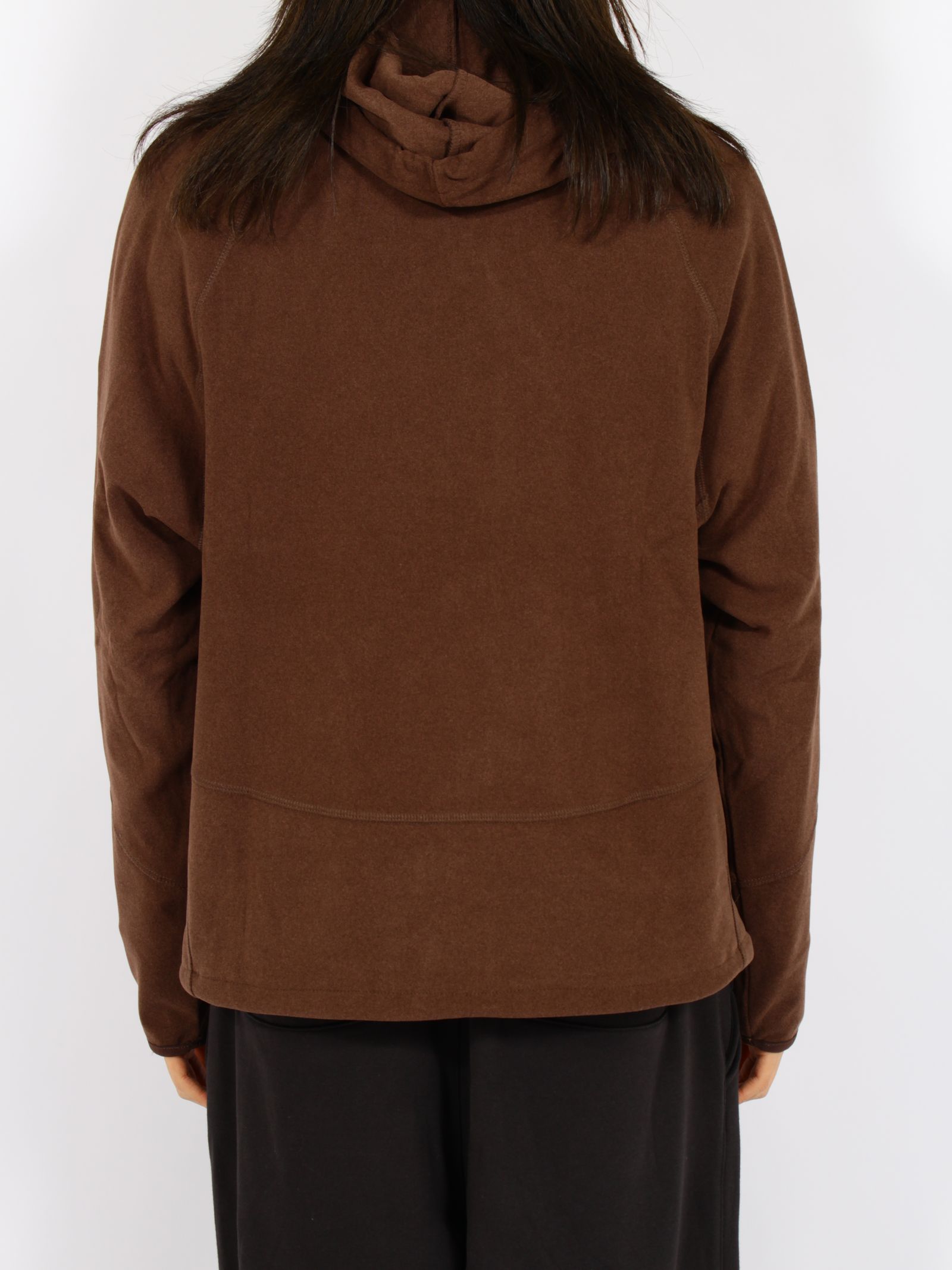 【26AW】レイヤード フーディー / LAYERED HOODIE / ブラウン