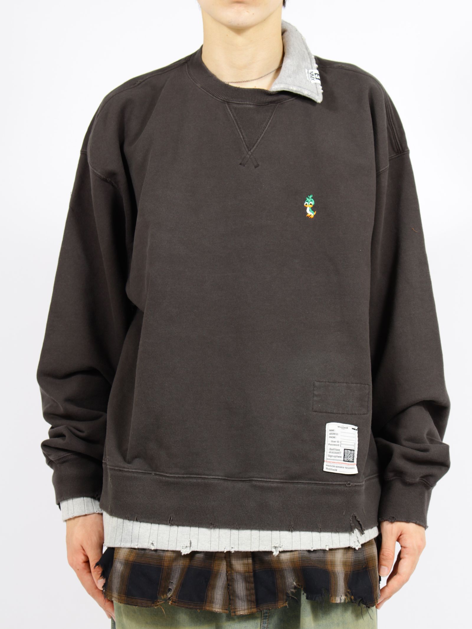 【26SS】トリプル レイヤード ポロ / TRIPLE LAYERED PO / ブラック