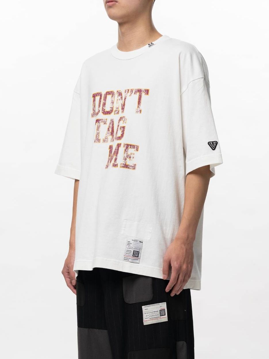 【26SS】ドント タグ ミー プリント Tシャツ / DON'T TAG ME PRINTED TEE / ホワイト