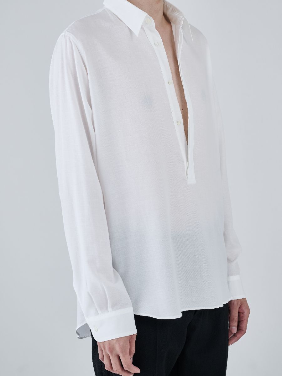 【27SS】 FR PULLOVER SHIRT / ホワイト