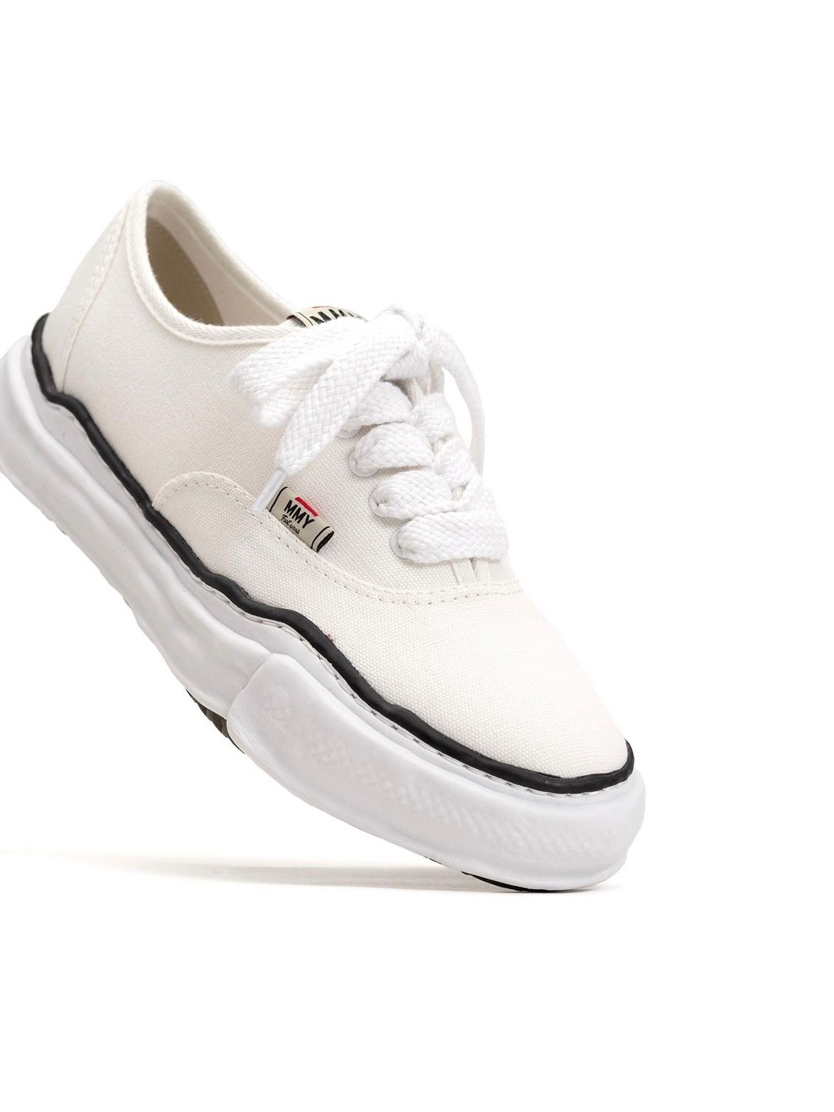 "ベイカー" キャンバス ローカット スニーカー / BAKER LOW OG SOLE SNEAKER / ホワイト