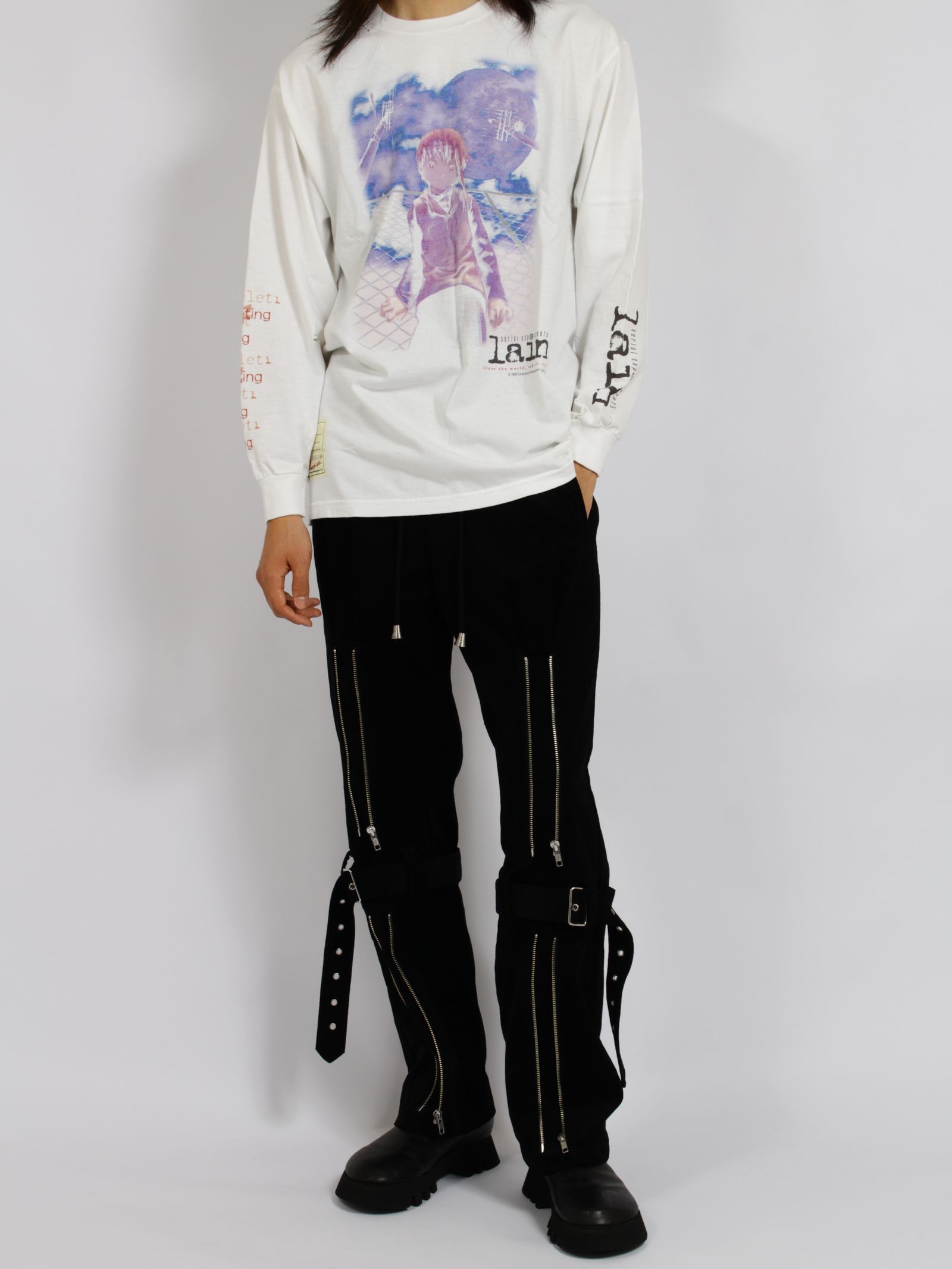 【26AW】セブ VS レイン PT-07 ロングスリーブ Tシャツ 長袖カットソー  / SEV VS LAIN PT-07 L/SL TEE / ホワイト