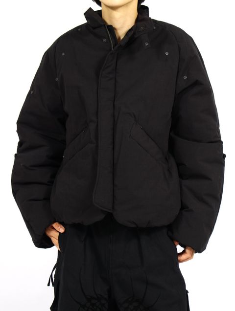 【25AW】カナボウ パファー ジャケット / 金棒 PUFFER / ブラック