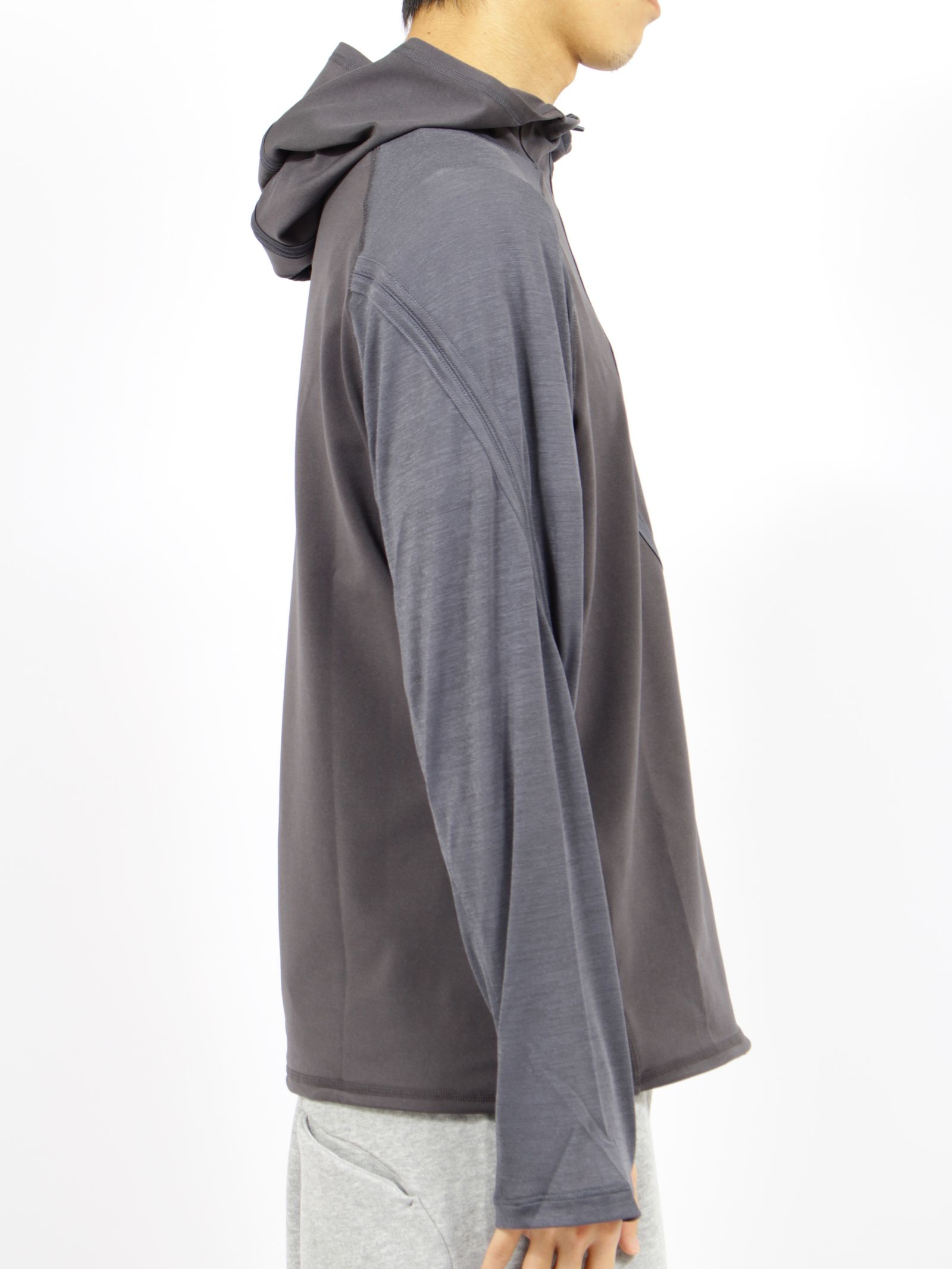 【26SS】ウェーブ ロング スリーブ / WAVE LONG SLEEVE / ブルー チャコール