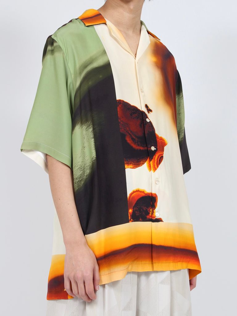 TAAKK - 【24SS】シルク オープンカラー シャツ / SILK OPEN COLLAR 