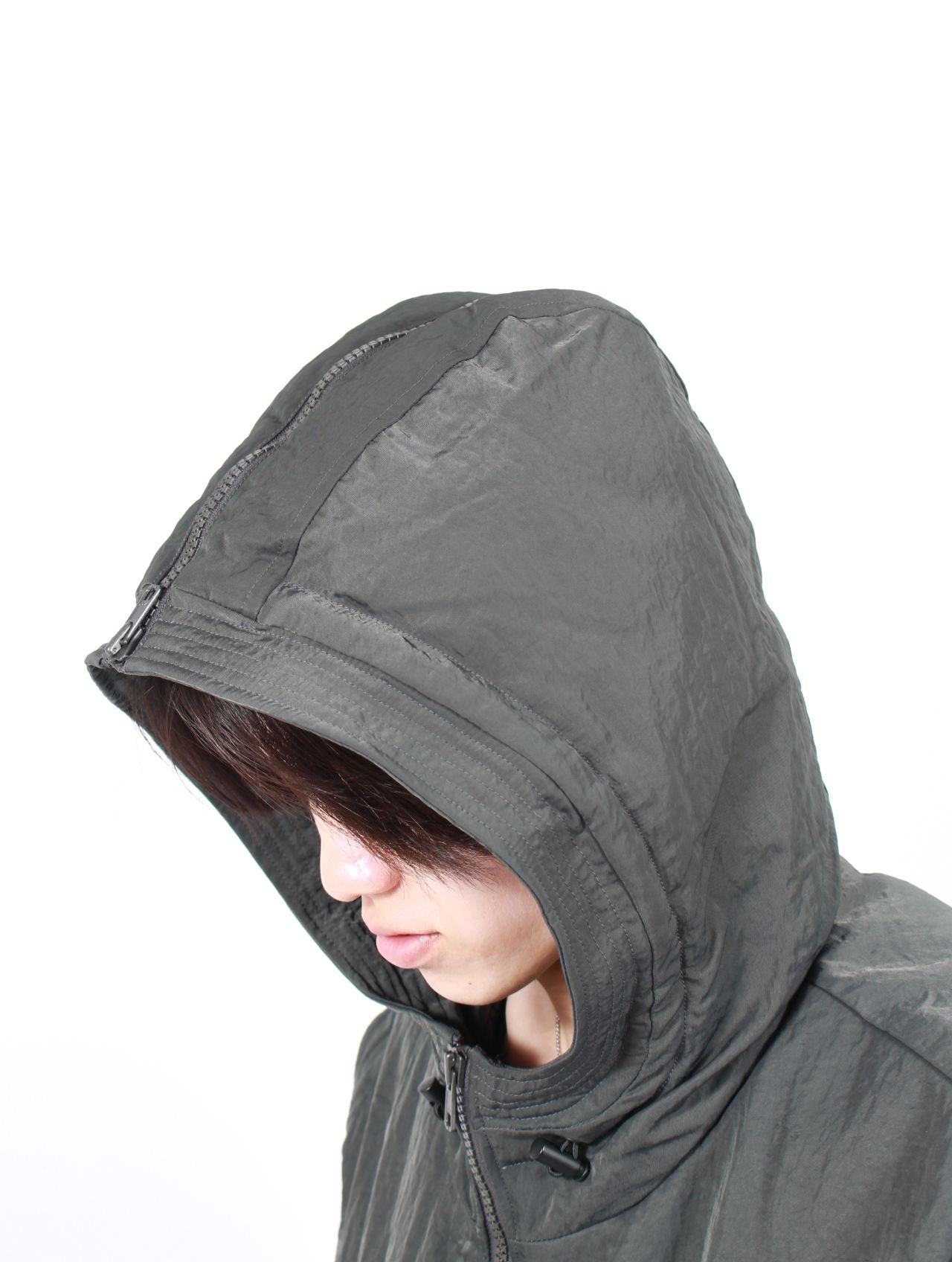 【25AW】エクスプローラー ジャケット ブルゾン / EXPLORER JACKET / DARK GREY VINTAGE NYLON(ダーク グレー)