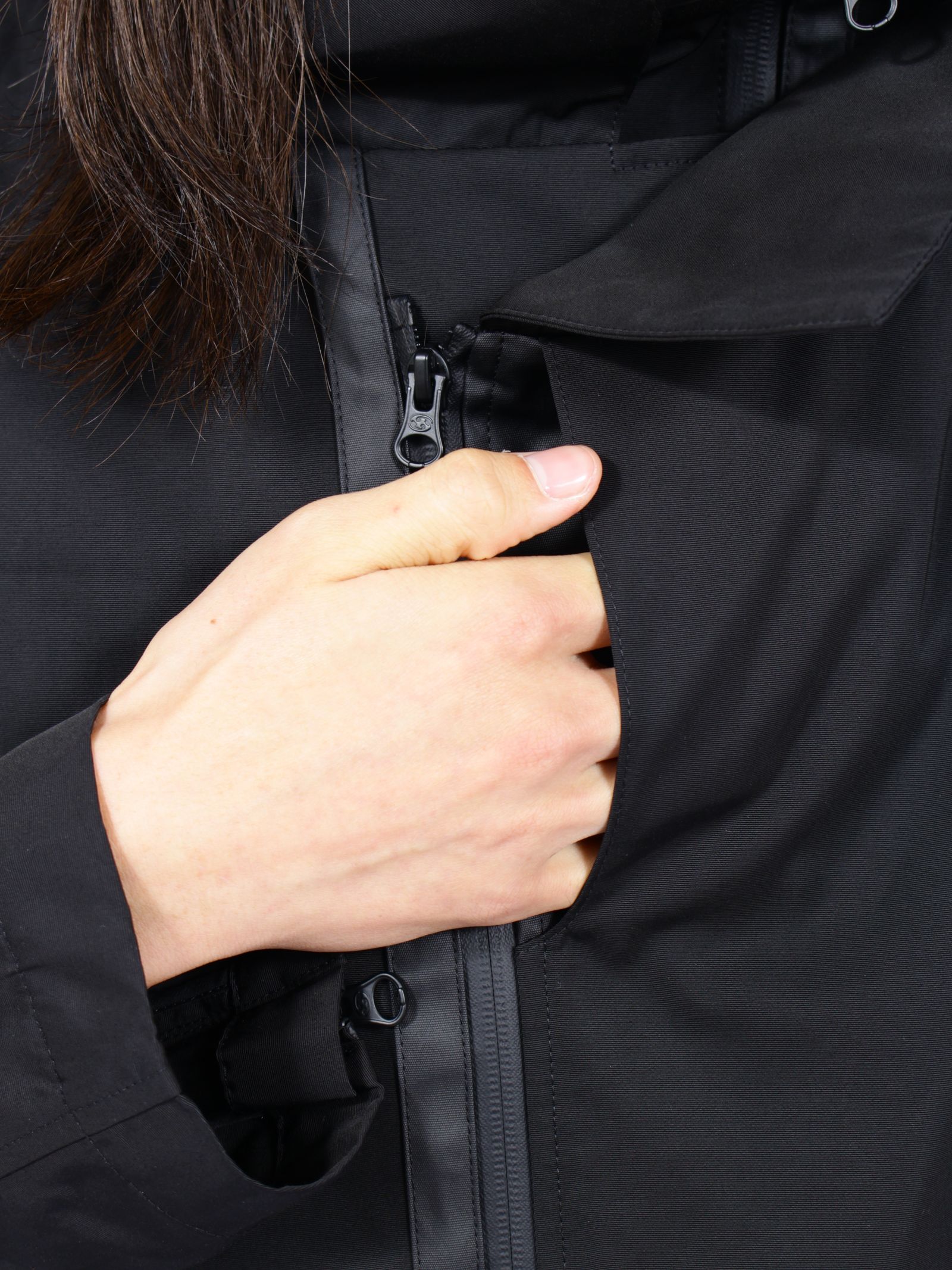 【26AW】デュアル ストラクチャー コート / DUAL STRUCTURE COAT / ブラック