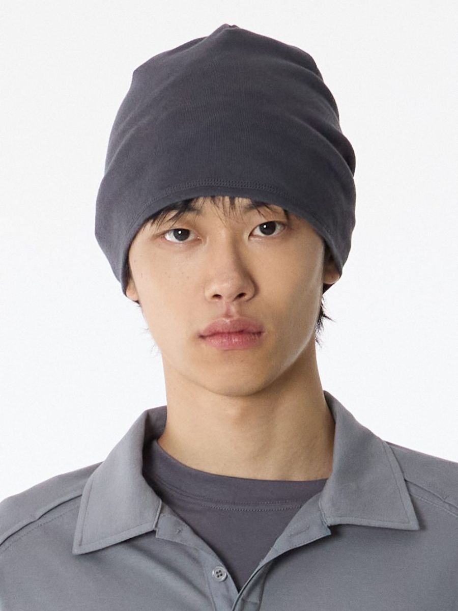 ライト インバース ビーニー ニット帽 / LIGHT INVERSE BEANIE / ブラック SG27SSACBN002