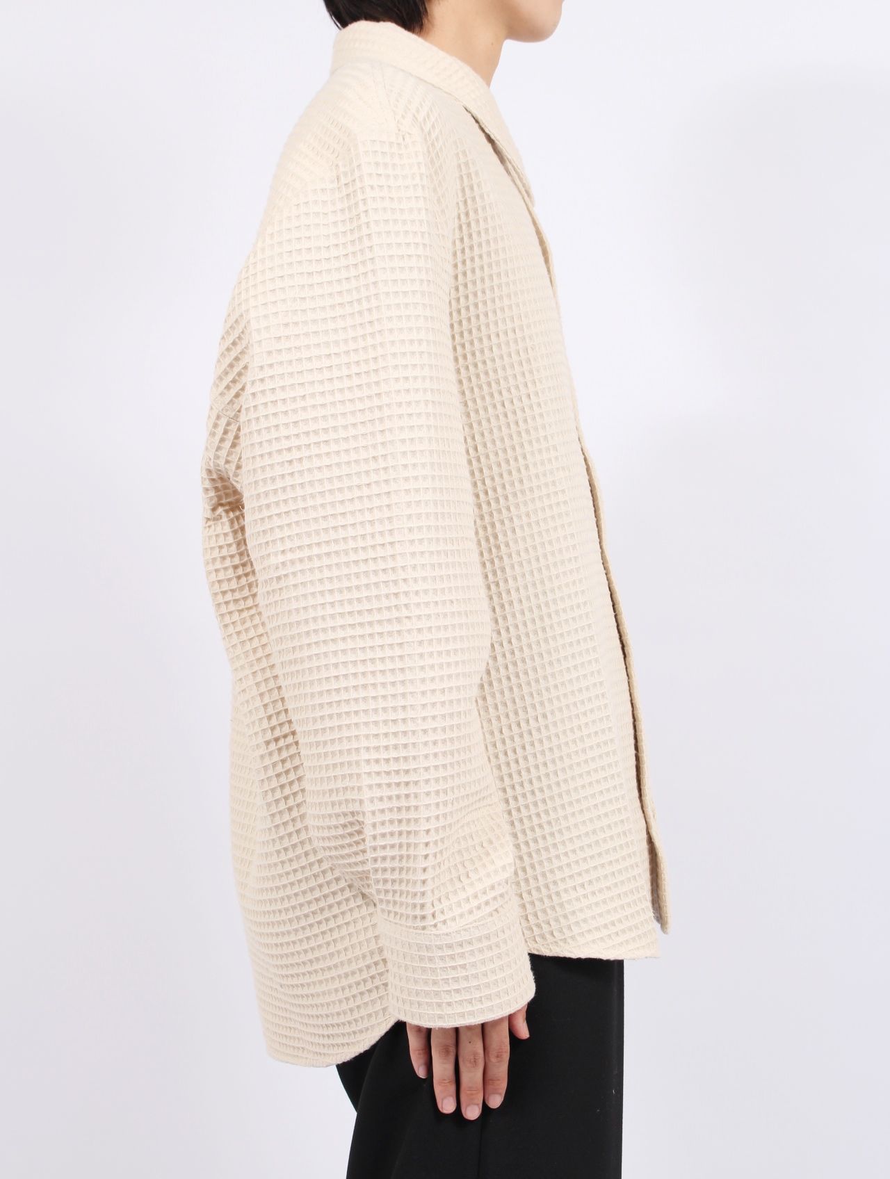 【25AW】 オーザリー シャツ 長袖 / OSEARY SHIRT / アイボリー