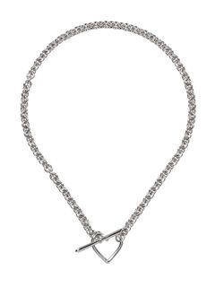【25AW】ハート ネックレス / HEART NECKLACE (SMALL LINK) / シルバー