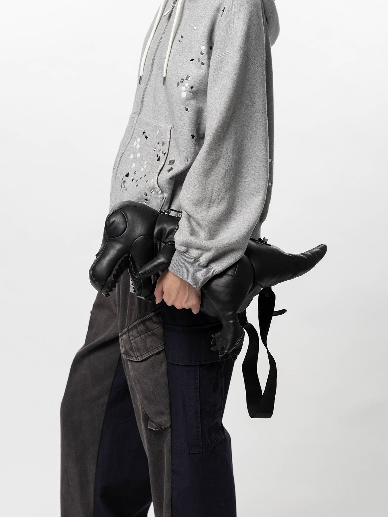 【定番】ティーレックス ショルダー バッグ / T-REX SHOULDER BAG / ブラック