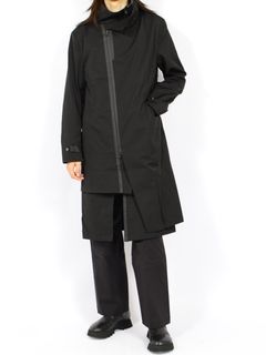 【26AW】デュアル ストラクチャー コート / DUAL STRUCTURE COAT / ブラック