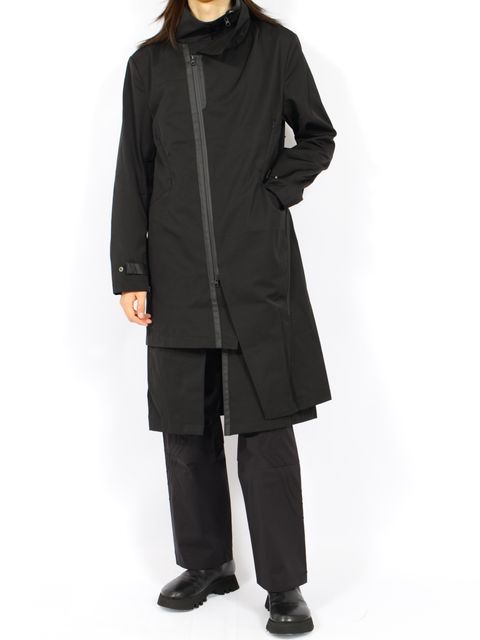 【26AW】デュアル ストラクチャー コート / DUAL STRUCTURE COAT / ブラック