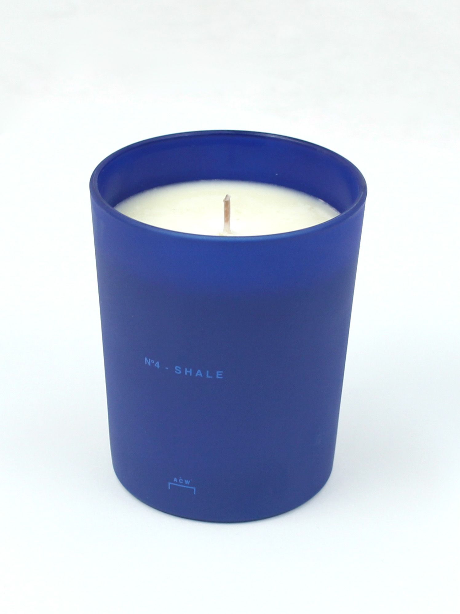 アロマキャンドル / WAX BLUE NO.4 SHALE CANDLE / ブルー