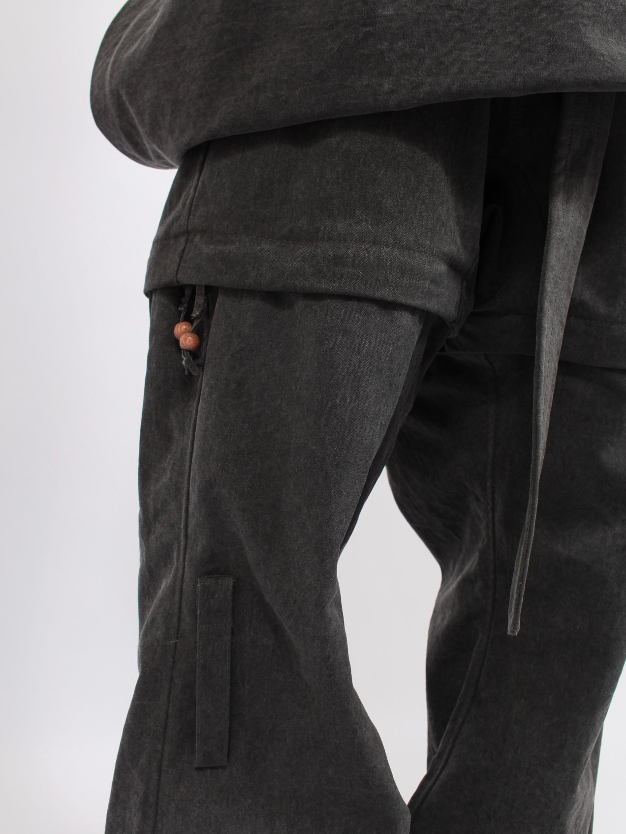 【25AW】ヤタガラス パンツ / 八咫烏 PANTS / ウォッシュブラック