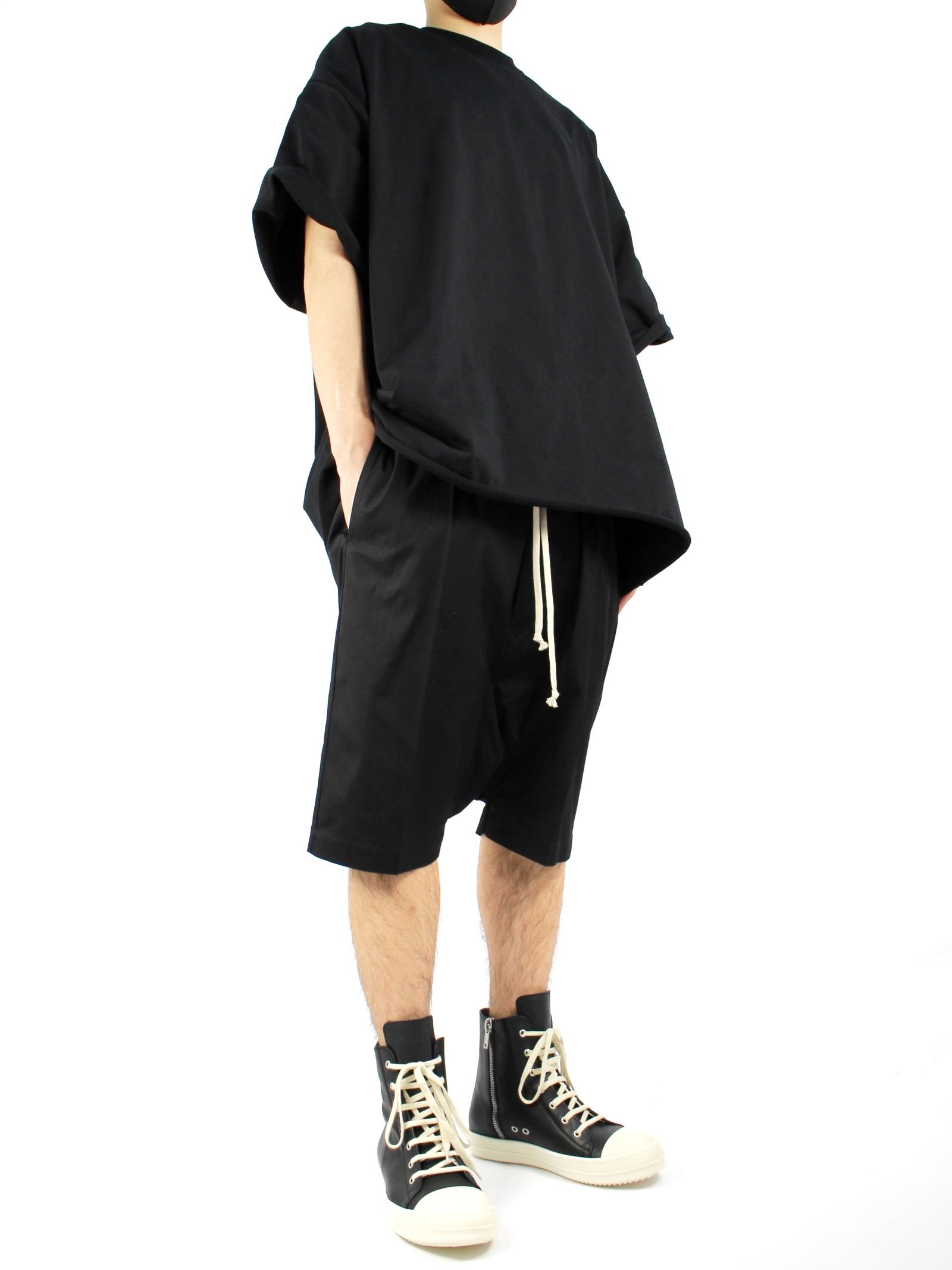 RICK OWENS - 【23SS】リックズポッズ ドローストリング サルエル ...