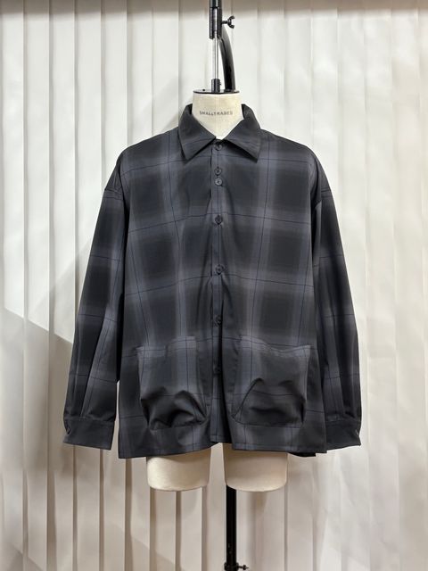 【26AW】ルーミー シャツ / ROOMY SHIRT / ブラック