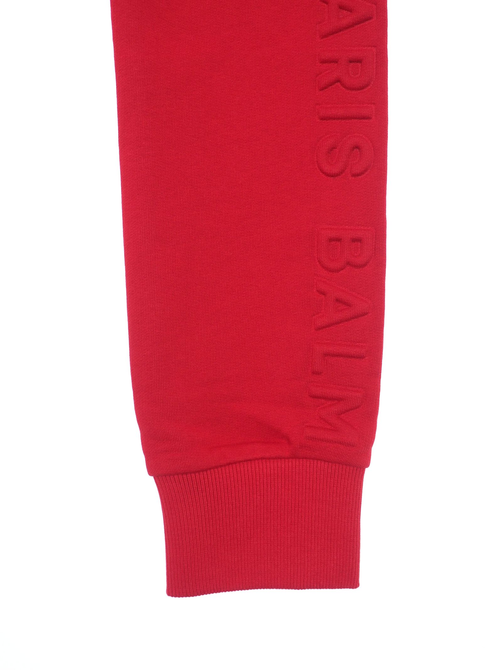 エンボスロゴ リブスウェットパンツ PANTS SWEAT SIDE EMBOSS LOGO / レッド