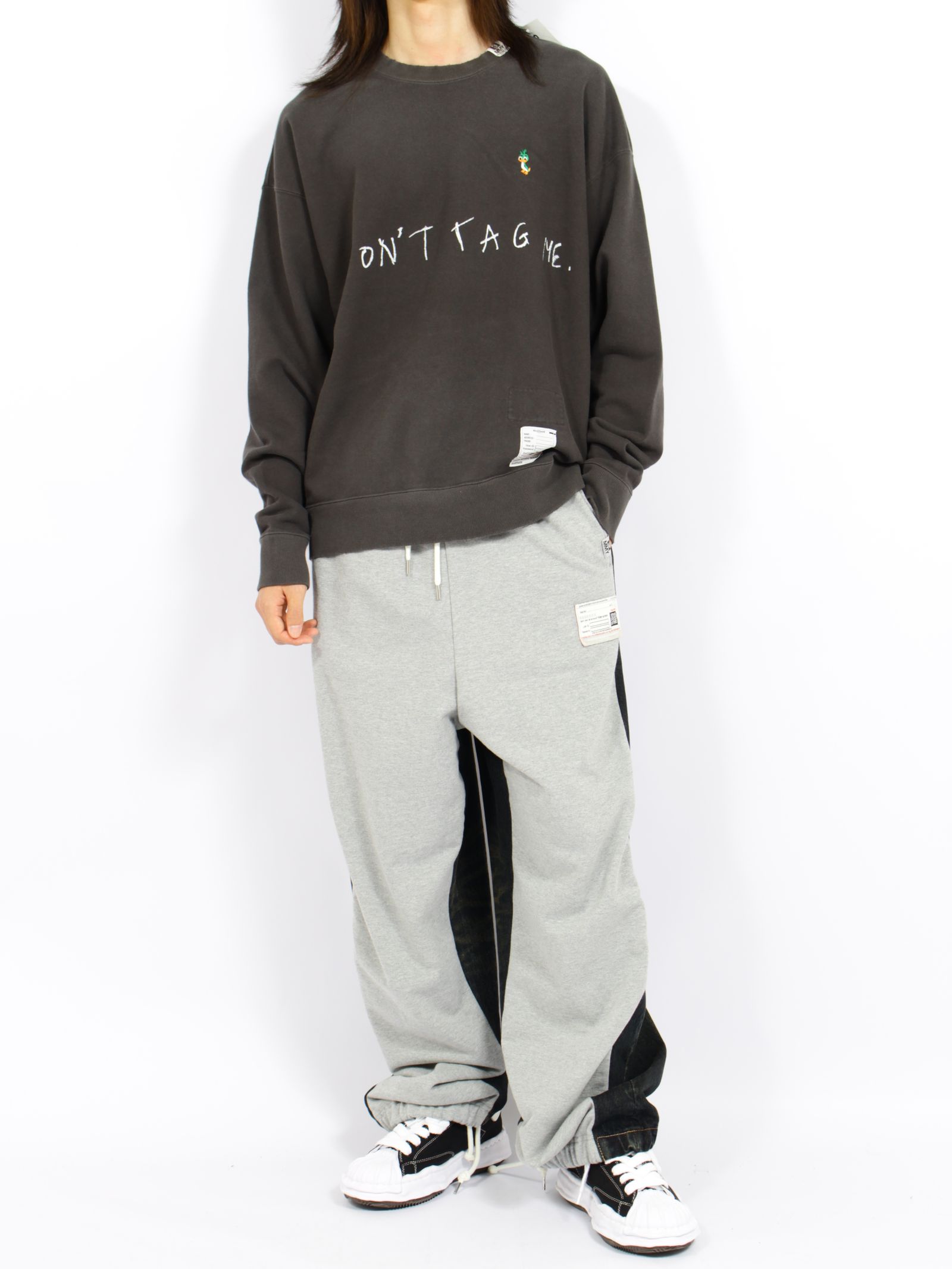 【26AW】 ドント タグミー スウェット プルオーバー / DON'T TAG ME, SWEAT PO / ブラック