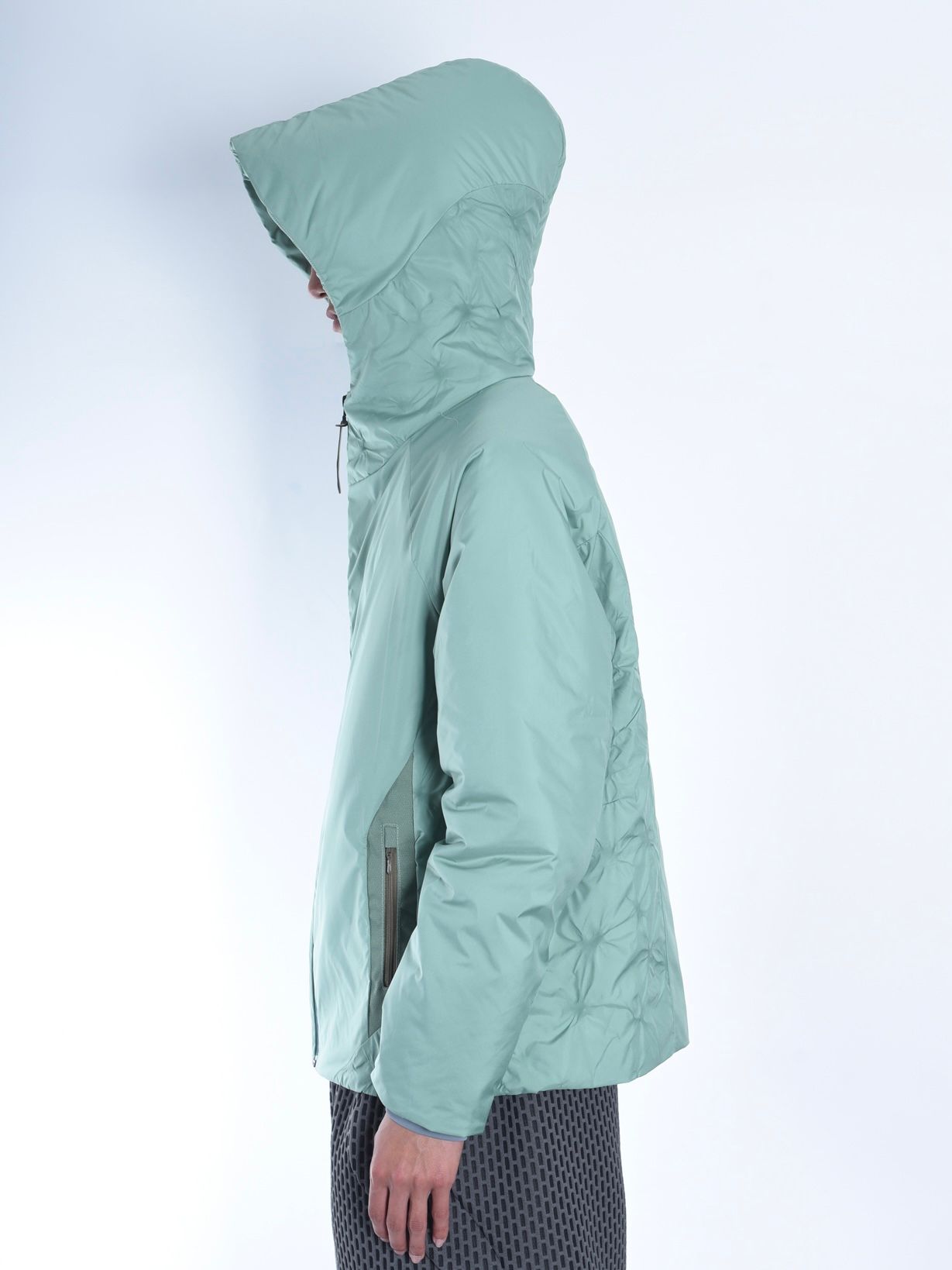 【24AW】リーフ ダウン ジャケット / LEAF DOWN JACKET / グリーン